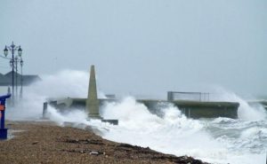 Picture of storm on Southsea seafront