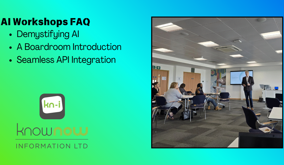 AI Workshops for UK Businesses – Adopt, Adapt, Become AI-First