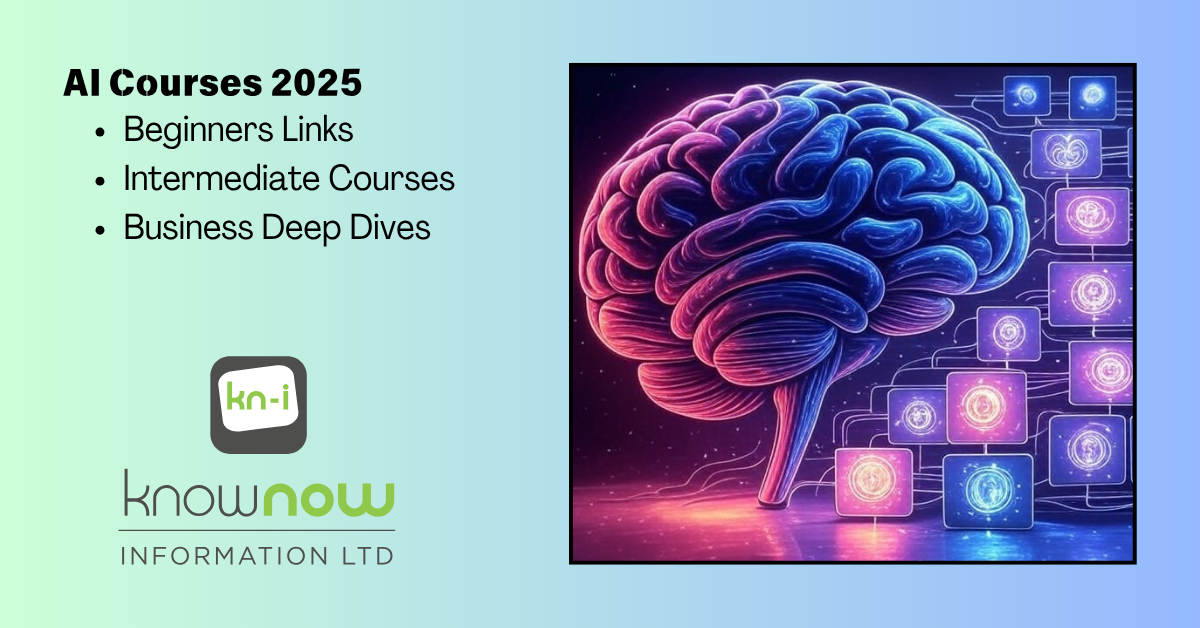 AI_Courses_2025 Recommended AI courses 2025 for business and beginners