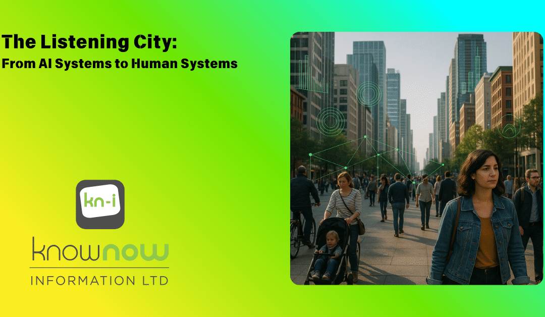 The Listening City: From AI Systems to Human Systems – FutureWatch 4