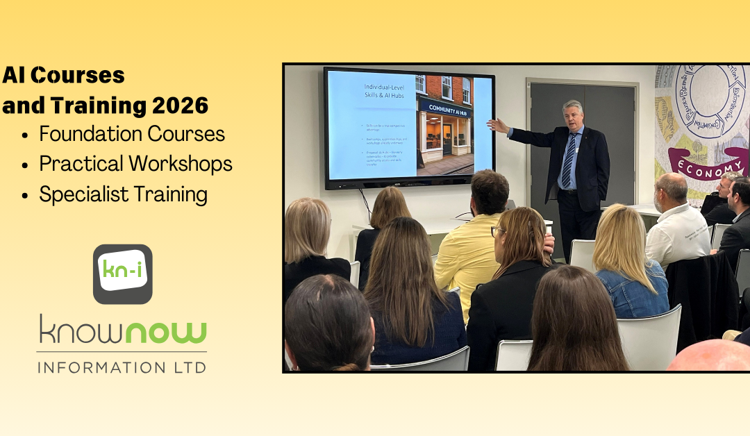 AI Courses and Training in 2026